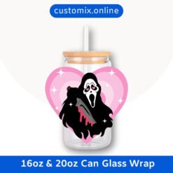 Scream Ghostface Sticker | Digital PNG 300 DPI - Design 6